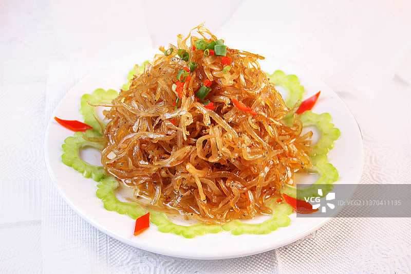 中餐美食-香辣丁香鱼图片素材