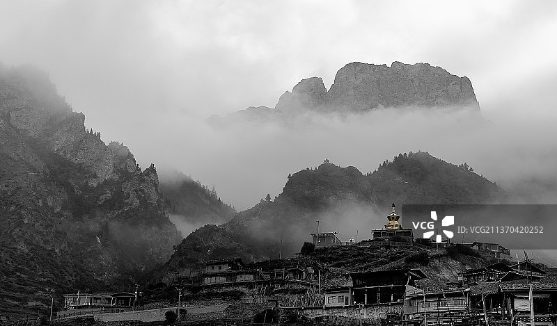 秘境扎尕那图片素材