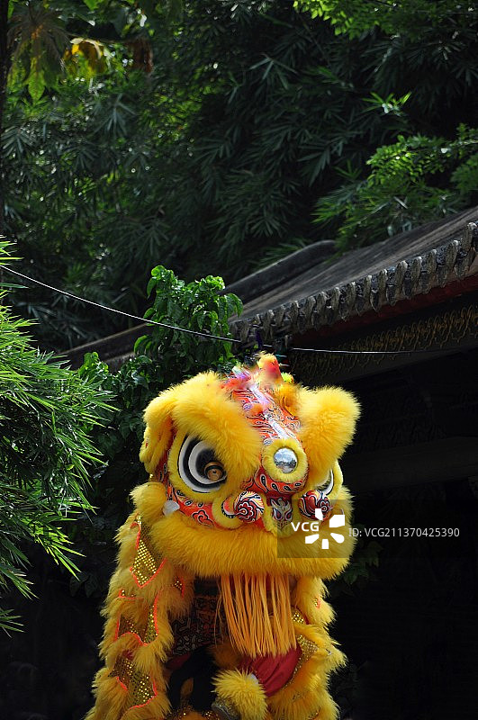 佛山祖庙醒狮 舞狮图片素材