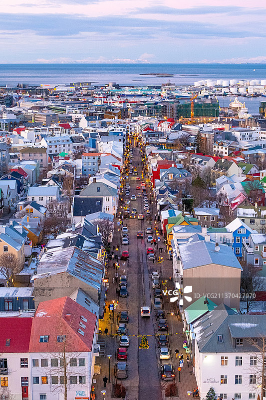 冰岛雷克雅未克图片素材