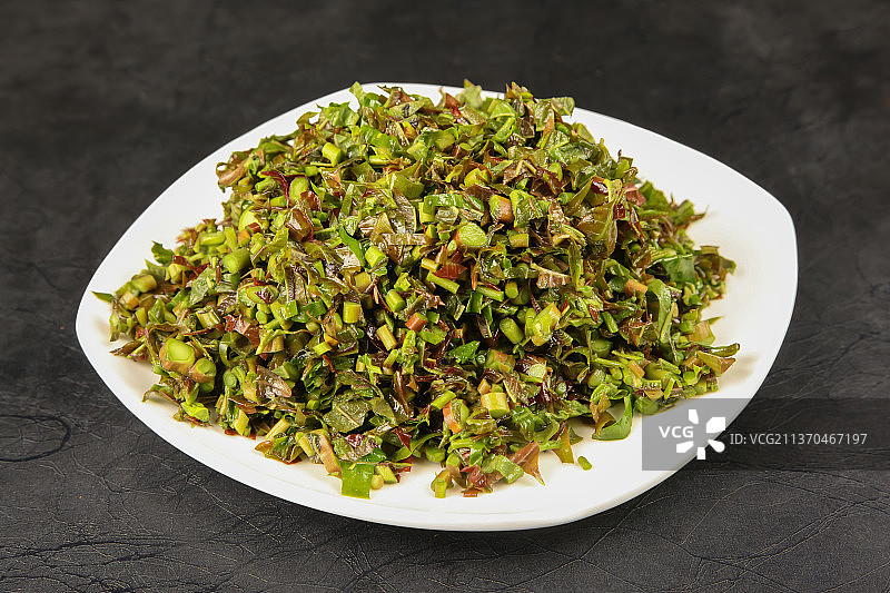 中餐美食-香椿苗图片素材