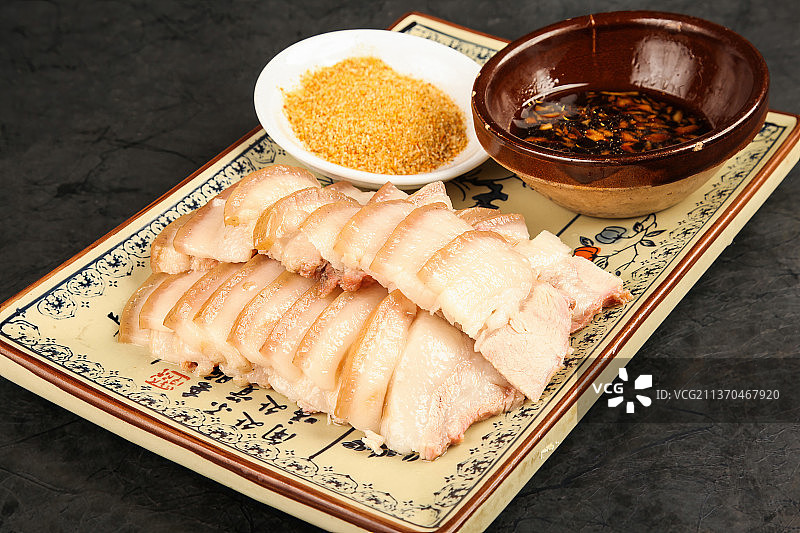 中餐美食-冷切腌肉图片素材