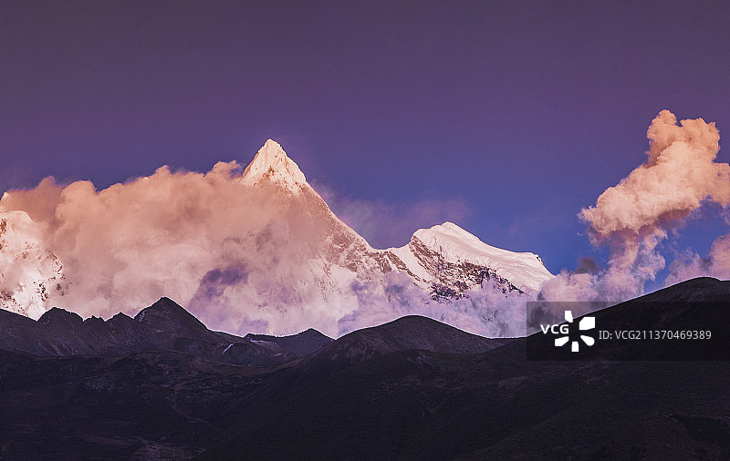 国道318川藏南线风光图片素材