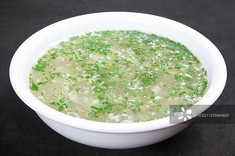 中餐美食-西湖牛肉羹图片素材