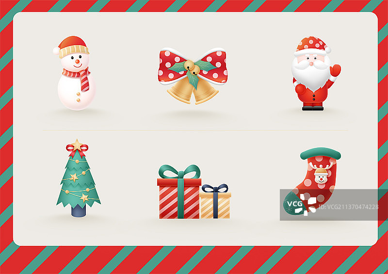圣诞图标系列图片素材