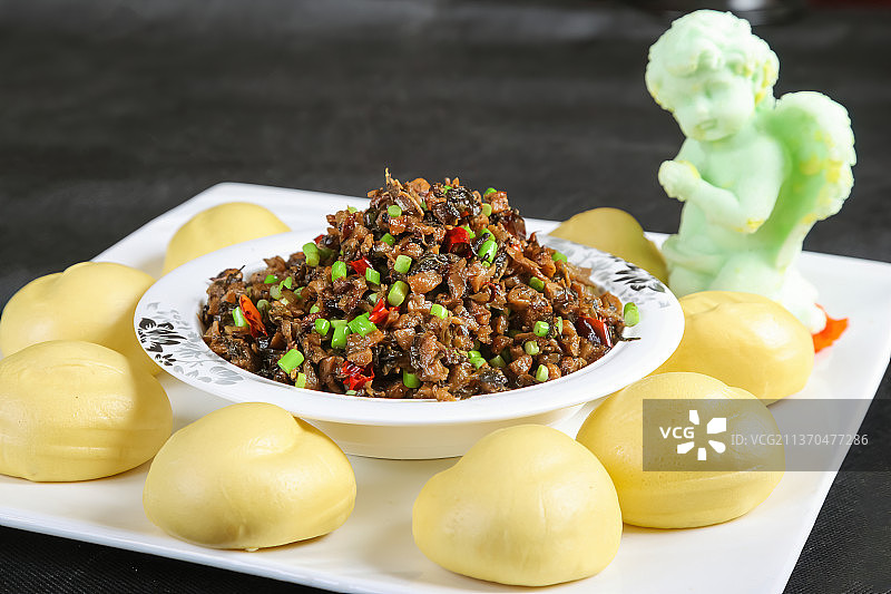 中餐美食-杂粮外婆菜图片素材