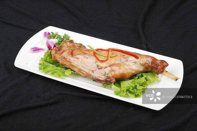 中餐美食-麻辣兔腿图片素材