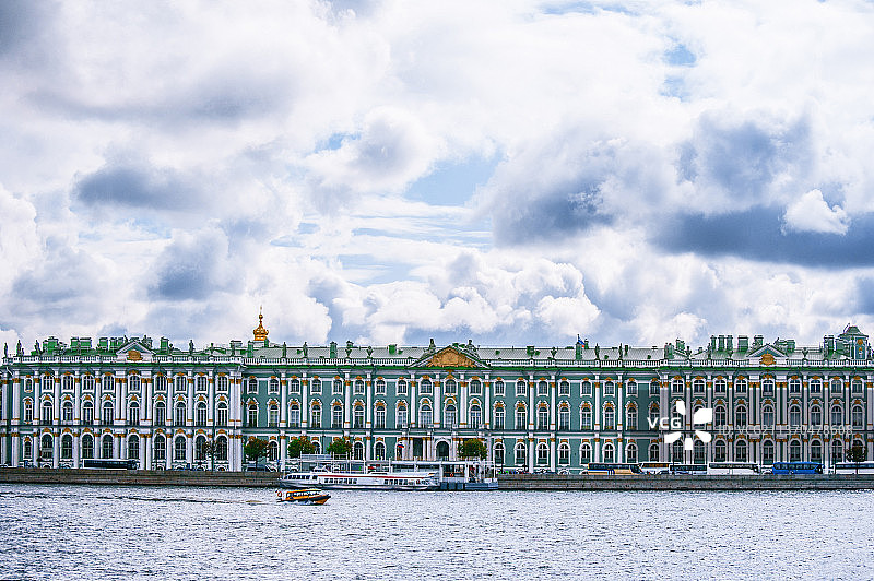 冬宫外景图片素材