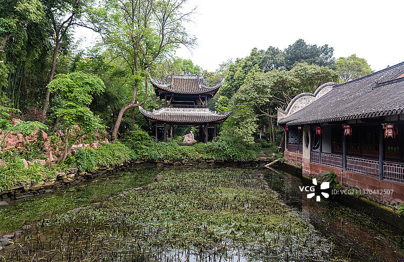 三苏祠风光图片素材