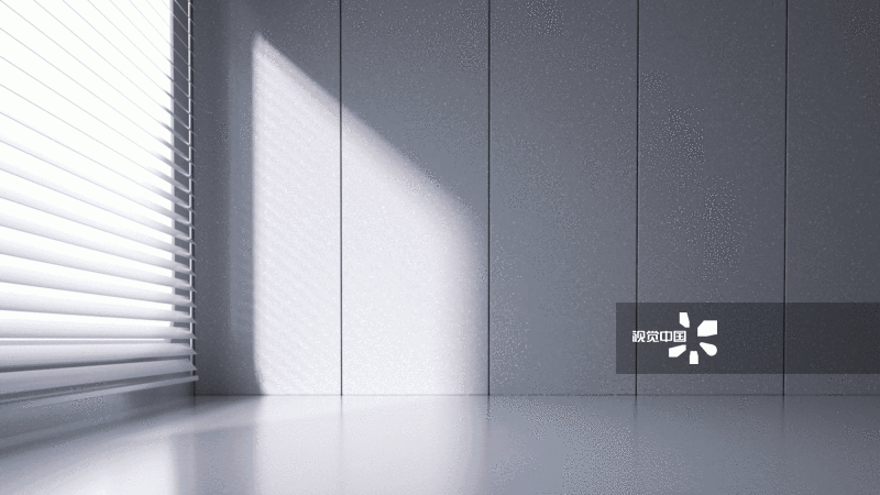 白色空房间室内空间3D渲染图片素材