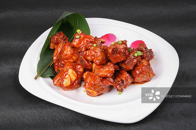 中餐美食-糖醋排骨图片素材