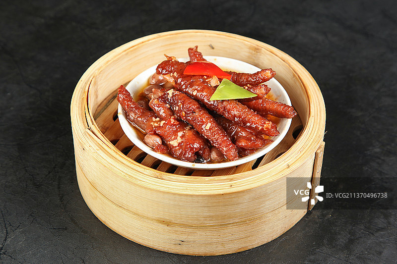 中餐美食-坛焖凤爪图片素材