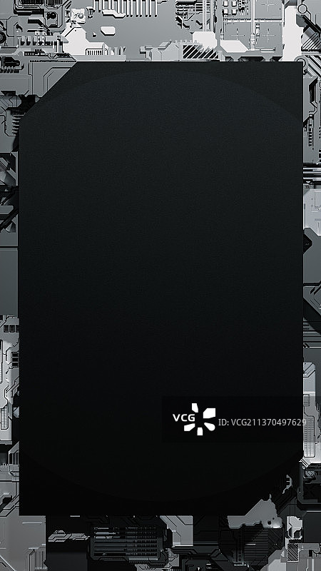 3D金属质感工业风插画背景图图片素材