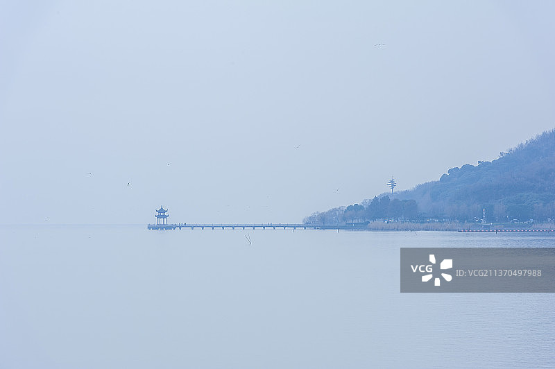 无锡太湖望湖亭图片素材
