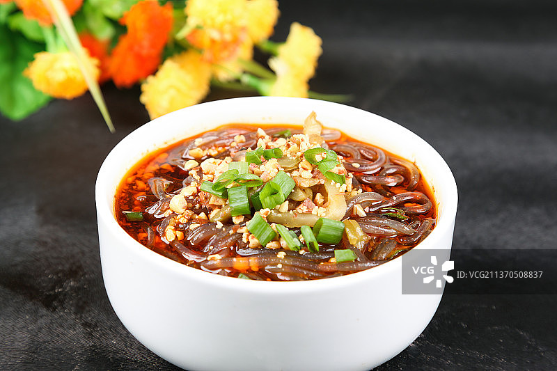 中餐美食-酸辣粉图片素材