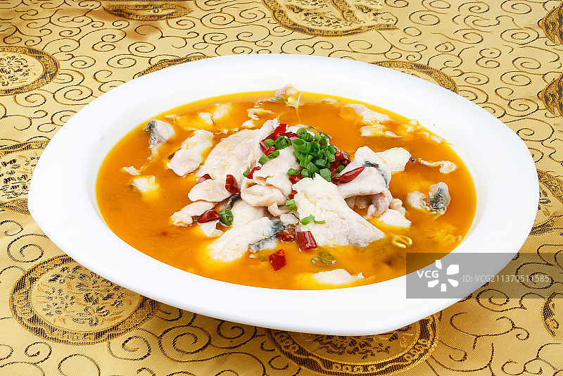 中餐美食-酸菜鱼图片素材