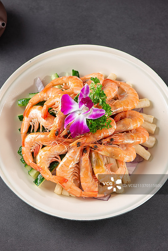 干锅香辣虾图片素材