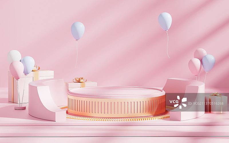 3D背景模拟场景产品展示台创意图图片素材