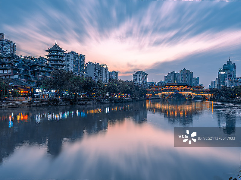 成都九眼桥图片素材