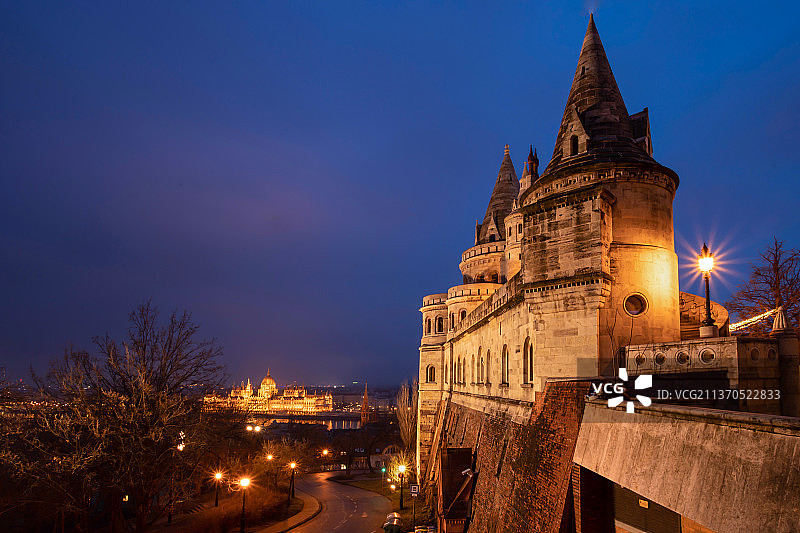 浪漫旅行渔人堡图片素材