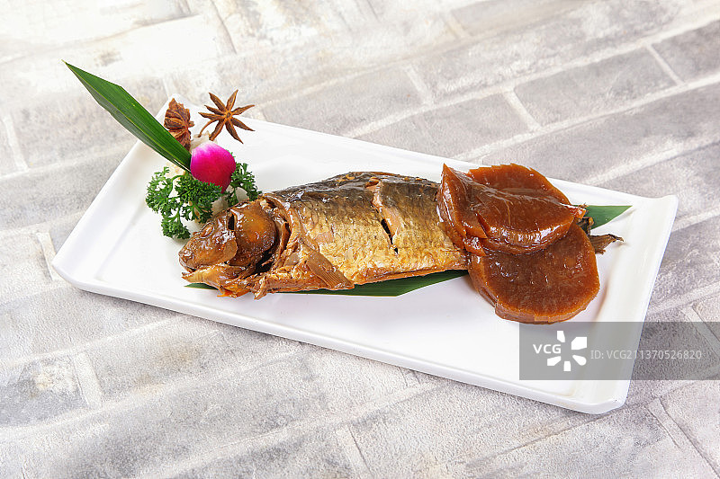 中餐美食-酥鱼图片素材