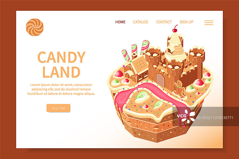 糖果乐园2.5D网站图片素材