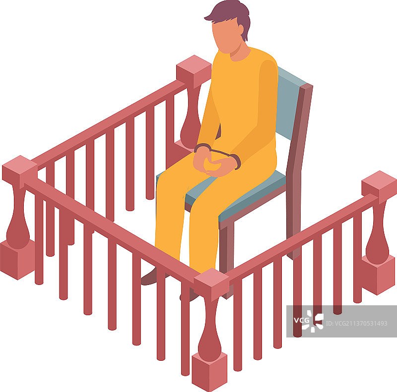 法院等距图标图片素材