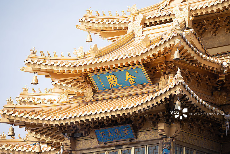 老君山金殿特写图片素材