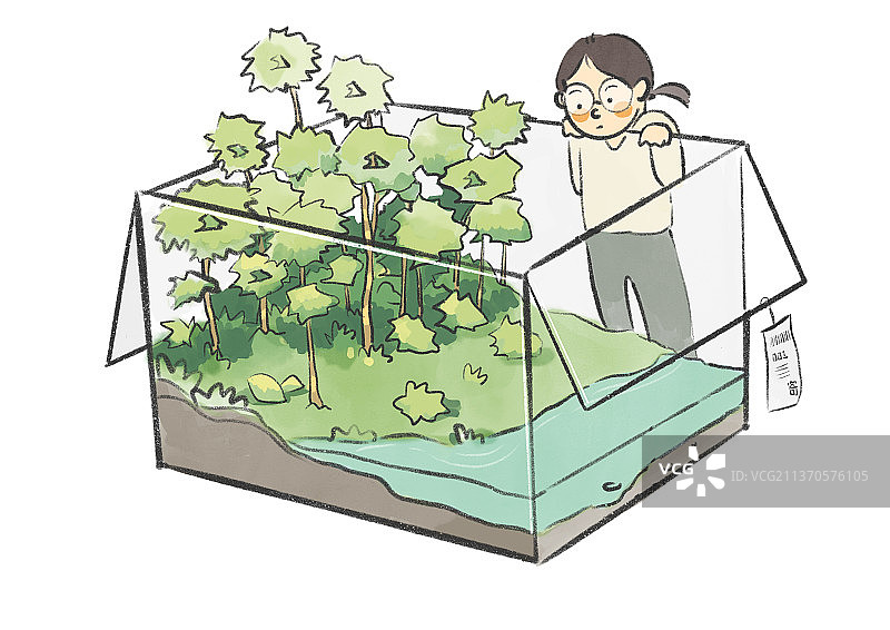 森林包裹图片素材