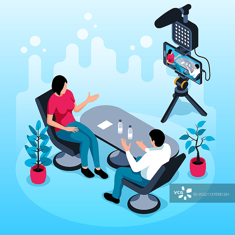 直播2.5D背景图片素材