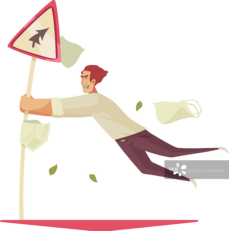 大风天气男人图片素材