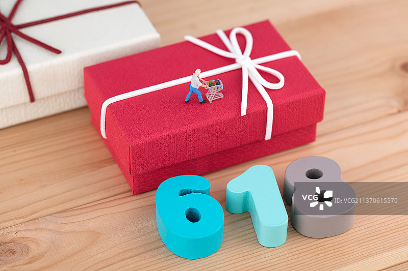 微缩创意618购物节购物促销图片素材