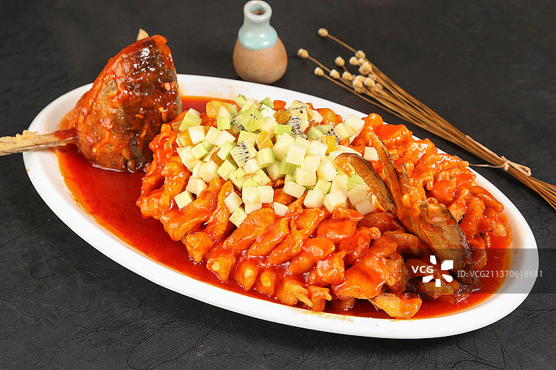 中餐美食-松鼠鱼图片素材