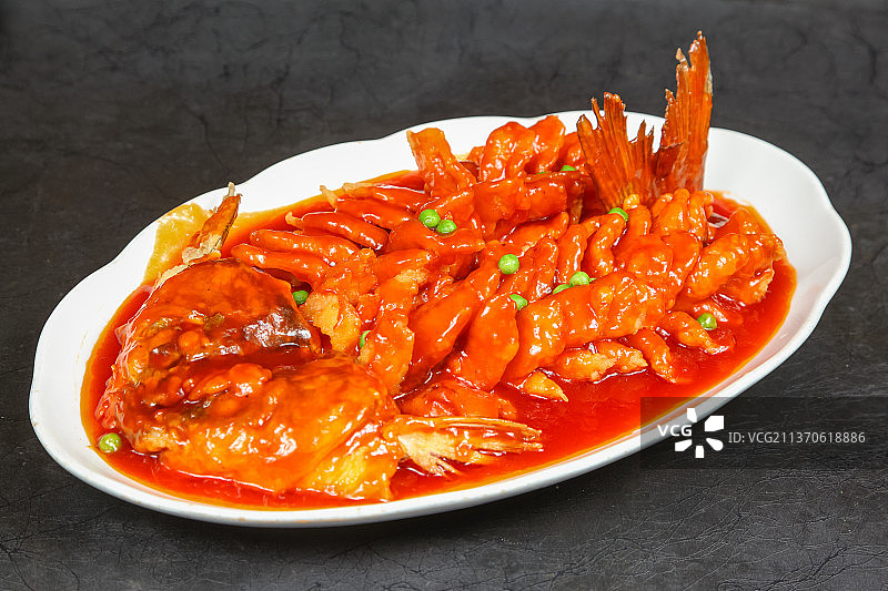 中餐美食-松鼠鱼图片素材