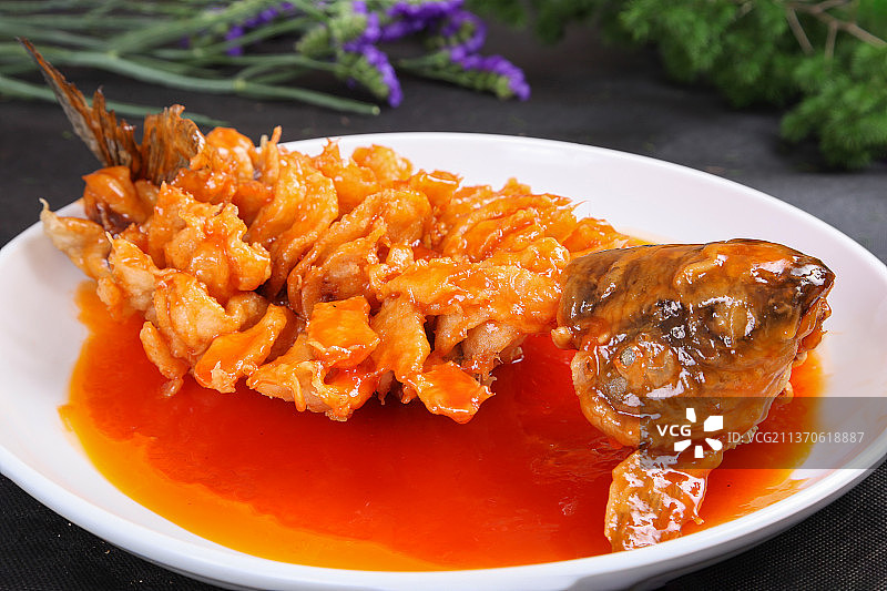 中餐美食-松鼠鱼图片素材