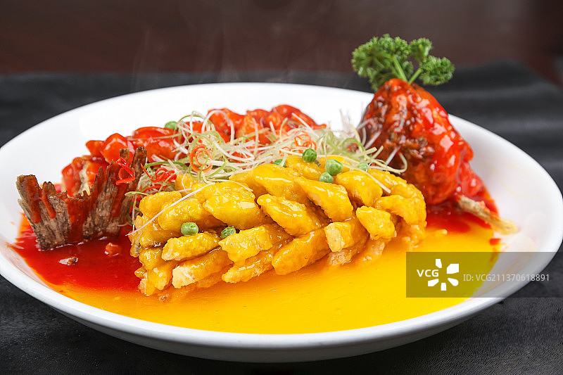 中餐美食-松鼠鱼图片素材