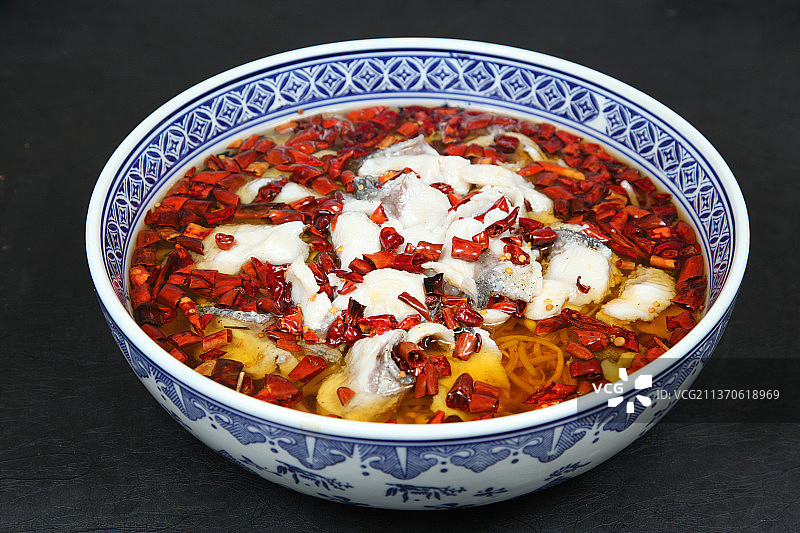 中餐美食-水煮鱼图片素材