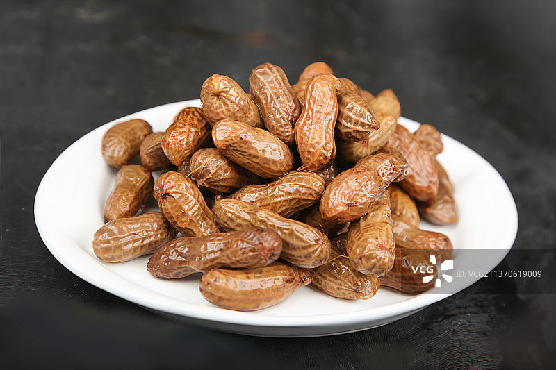 中餐美食-水煮花生图片素材