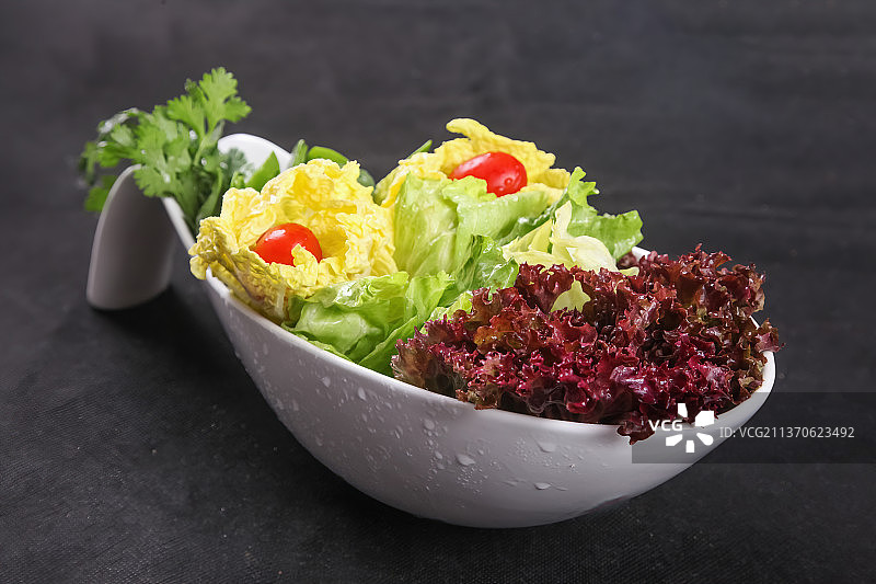 中餐美食-蔬菜拼盘图片素材