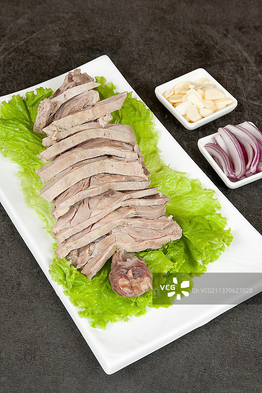 中餐美食-手扒羊肉图片素材