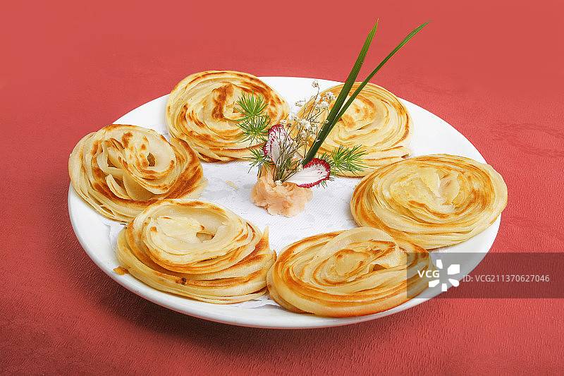 中餐美食-手抓饼图片素材