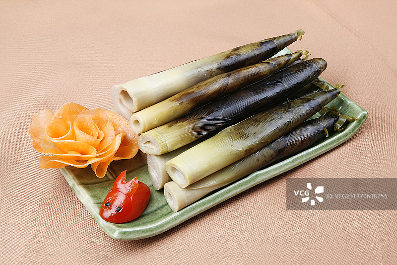 中餐美食-手剥笋图片素材