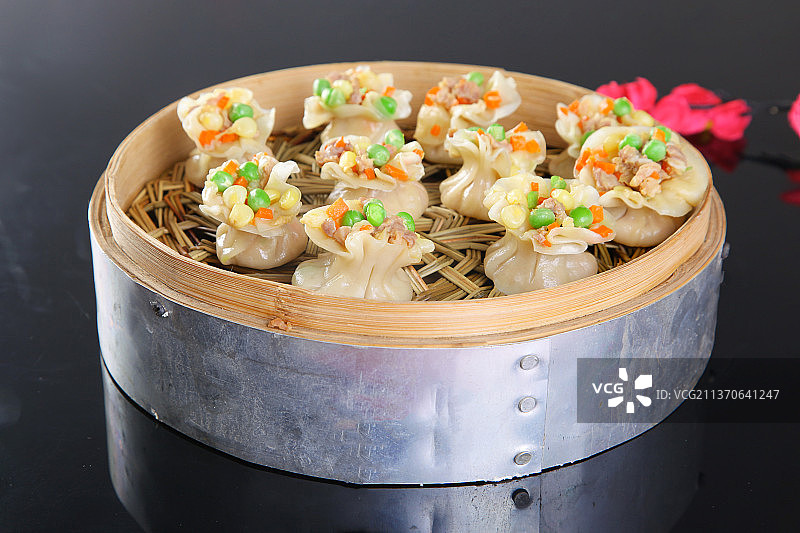 中餐美食-烧麦图片素材