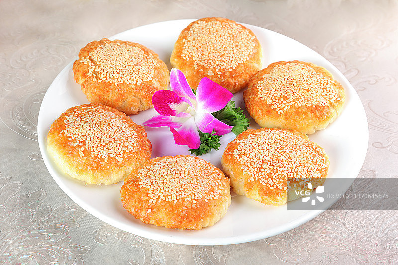 中餐美食-烧饼图片素材