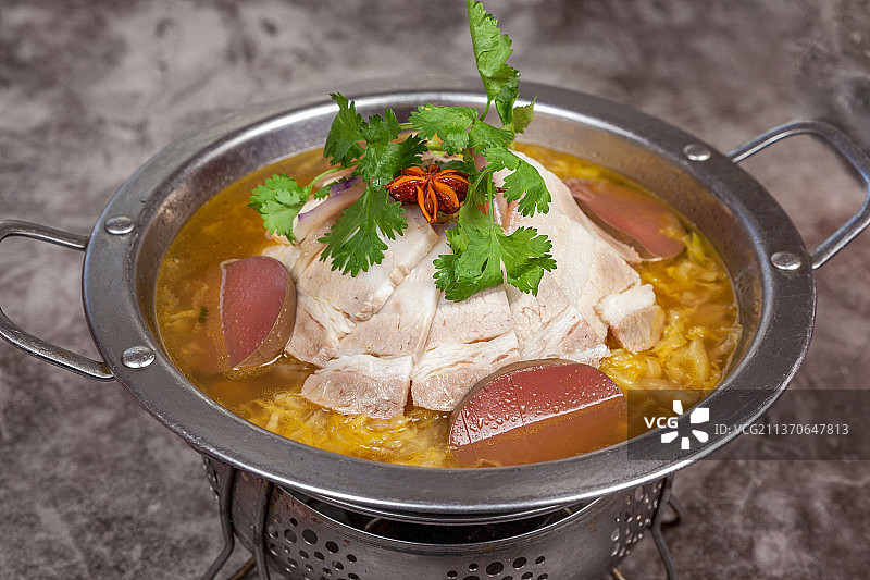 中餐美食-杀猪菜图片素材