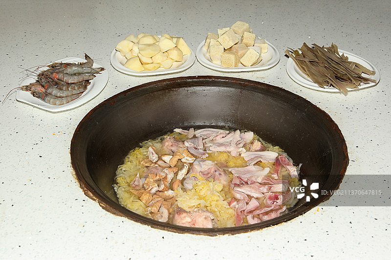 中餐美食-杀猪菜图片素材