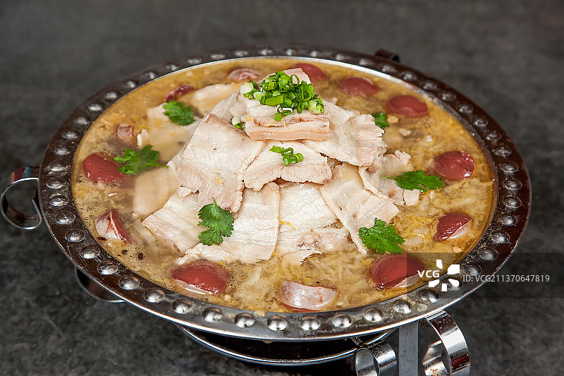 中餐美食-杀猪菜图片素材