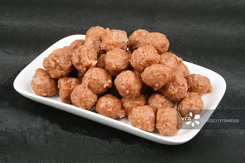 中餐美食-撒尿牛丸图片素材