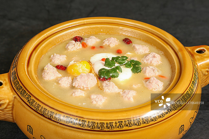 中餐美食-肉丸汤图片素材