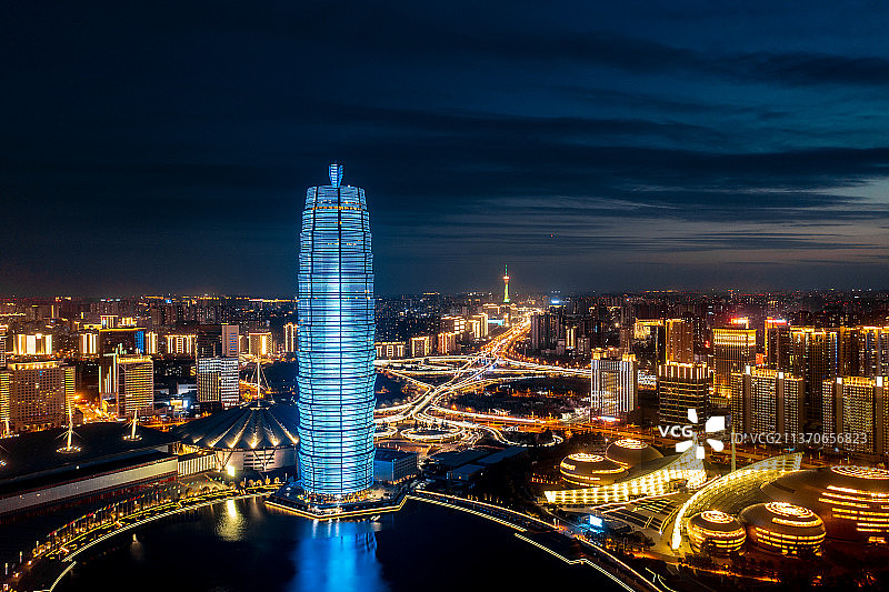 郑州大玉米航拍图片素材